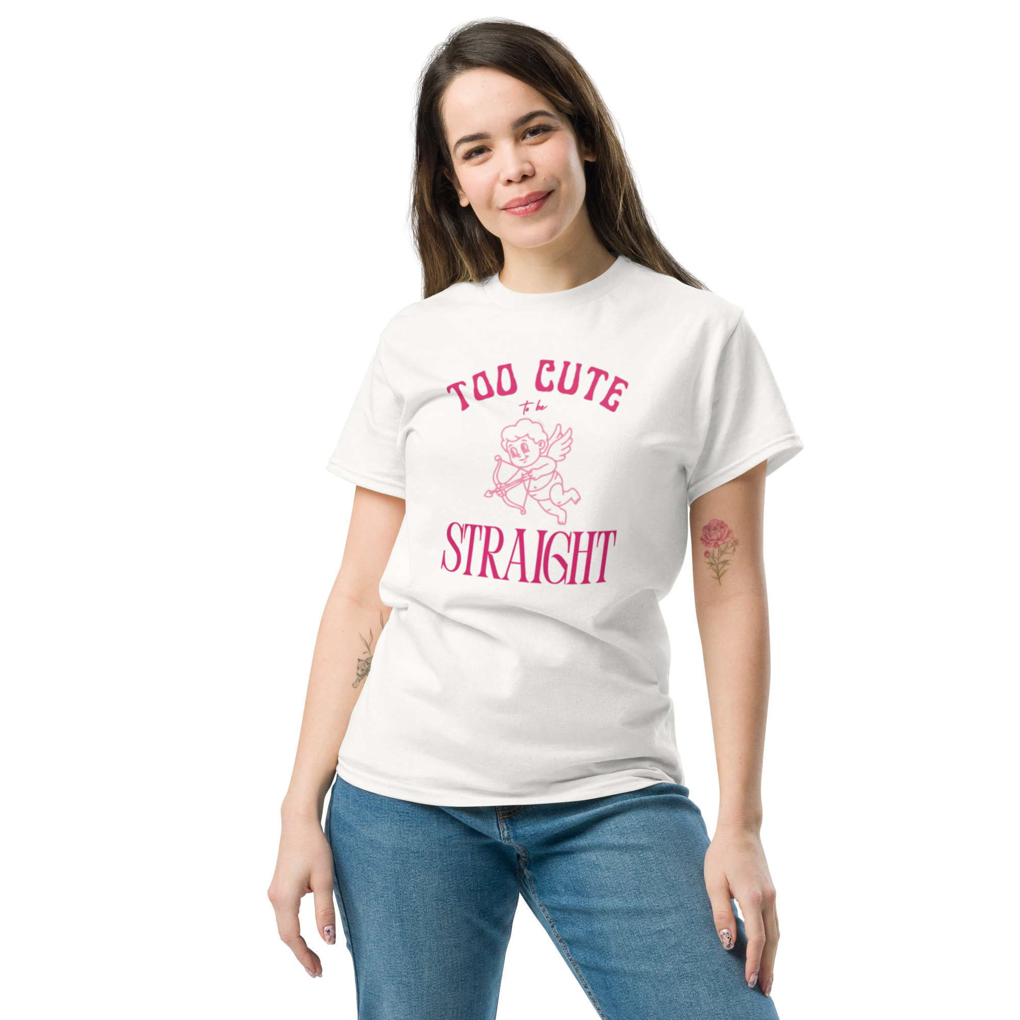 Camiseta Too Cute to be Straight - Imagen 6