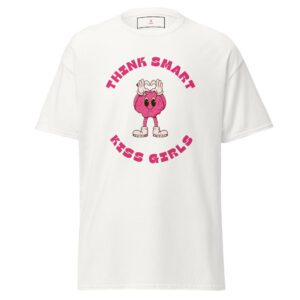 Camiseta Think Smart Kiss girls