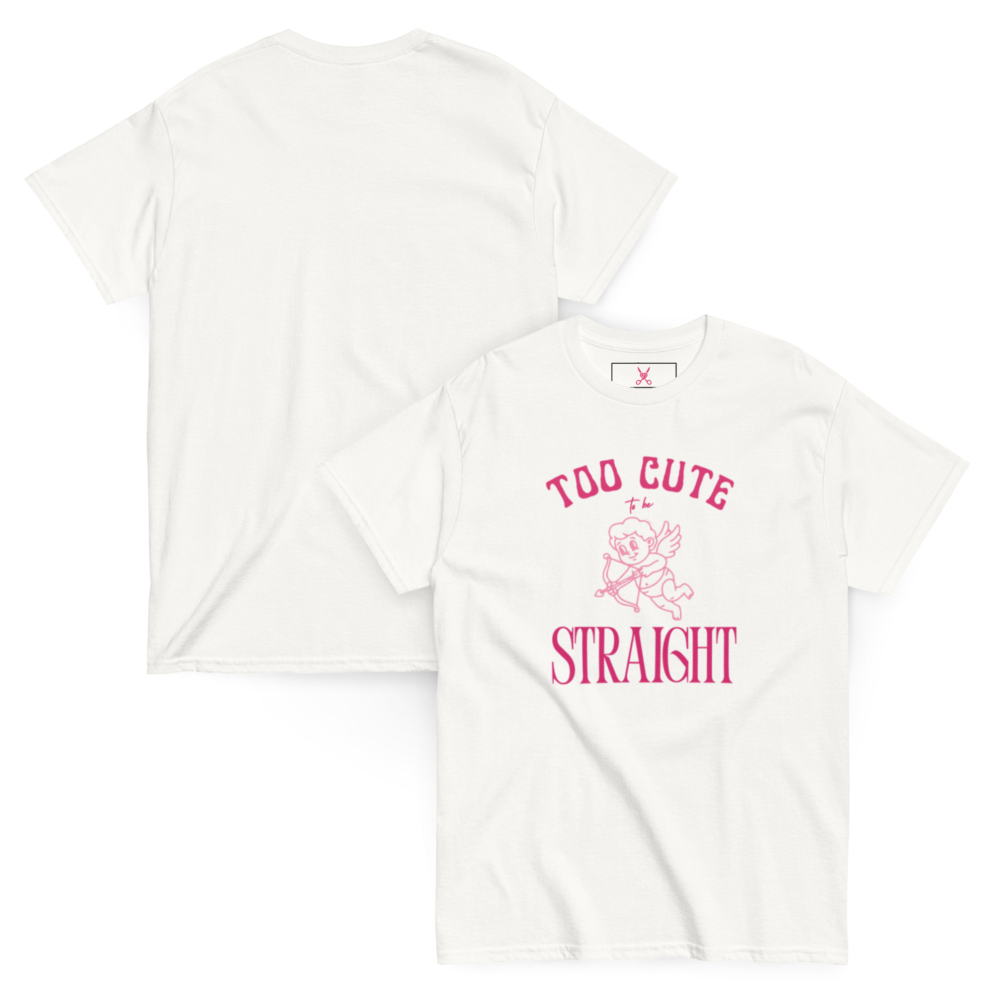 Camiseta Too Cute to be Straight - Imagen 5