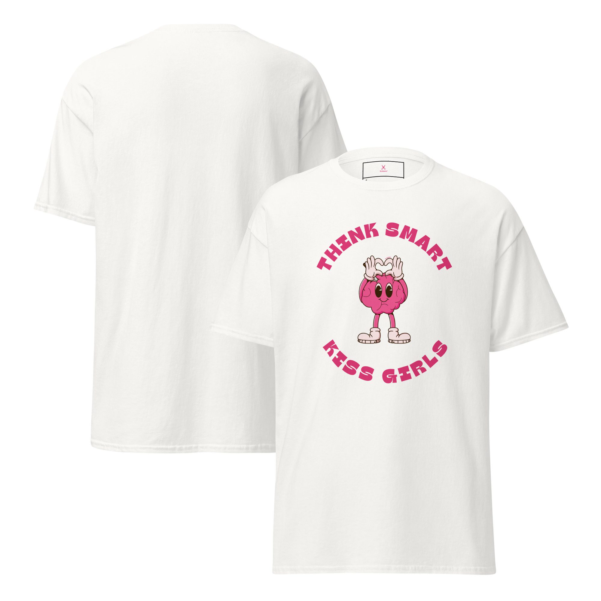 Camiseta Think Smart Kiss girls - Imagen 5