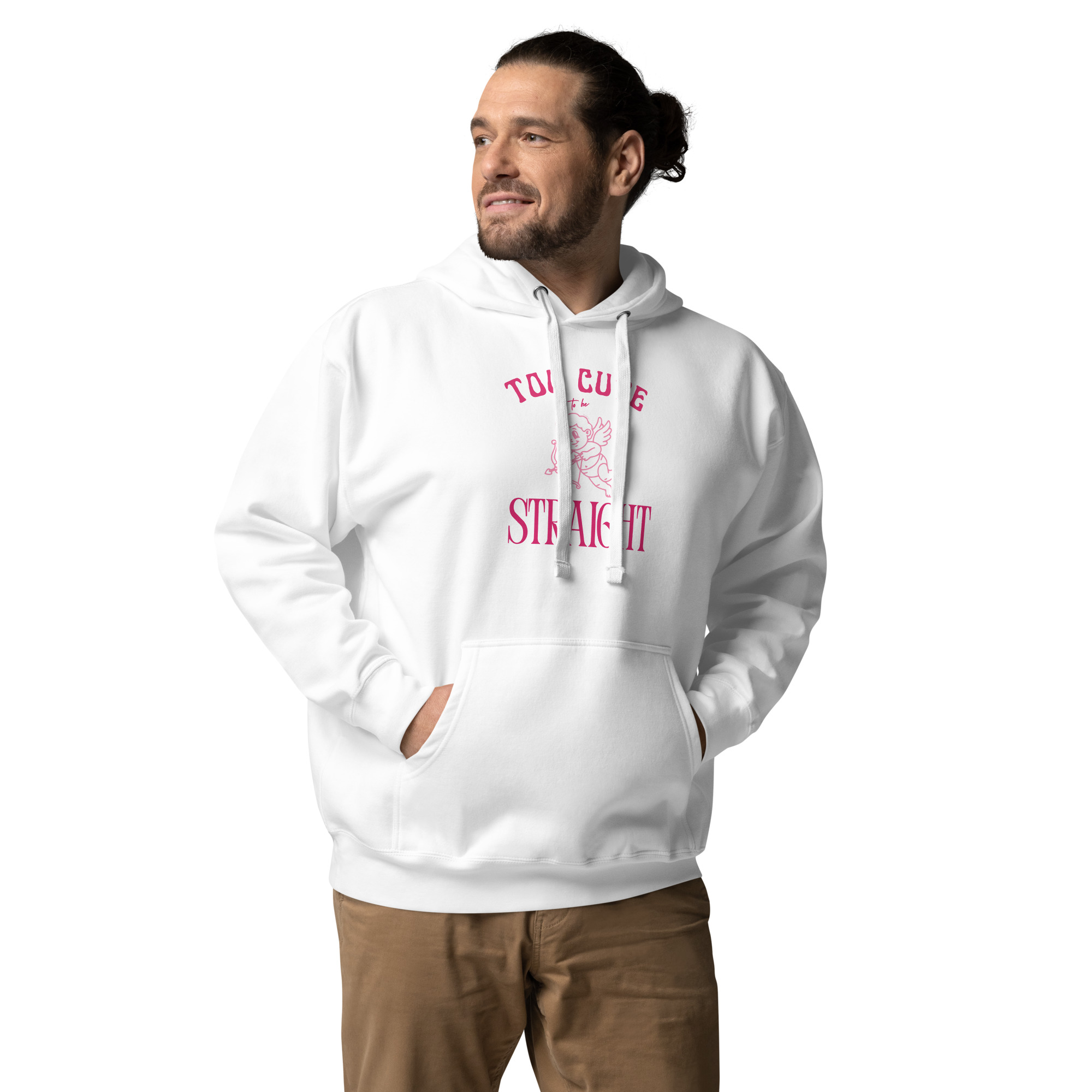 Sudadera Too Cute to be Straight - Imagen 5