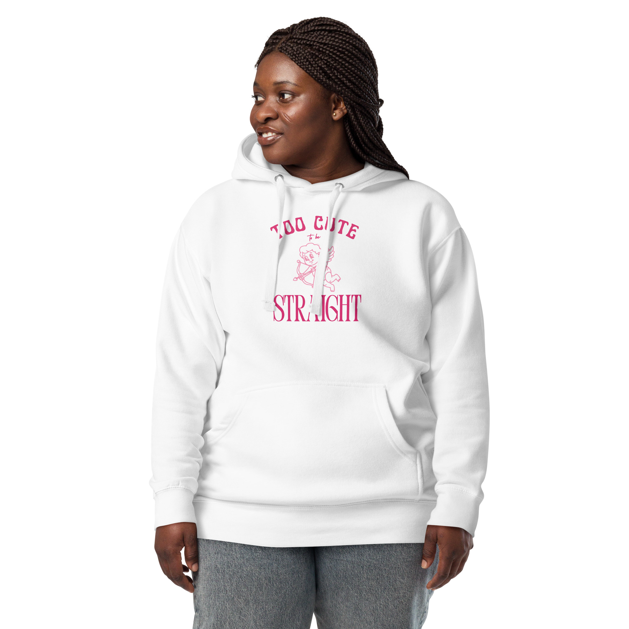 Sudadera Too Cute to be Straight - Imagen 6