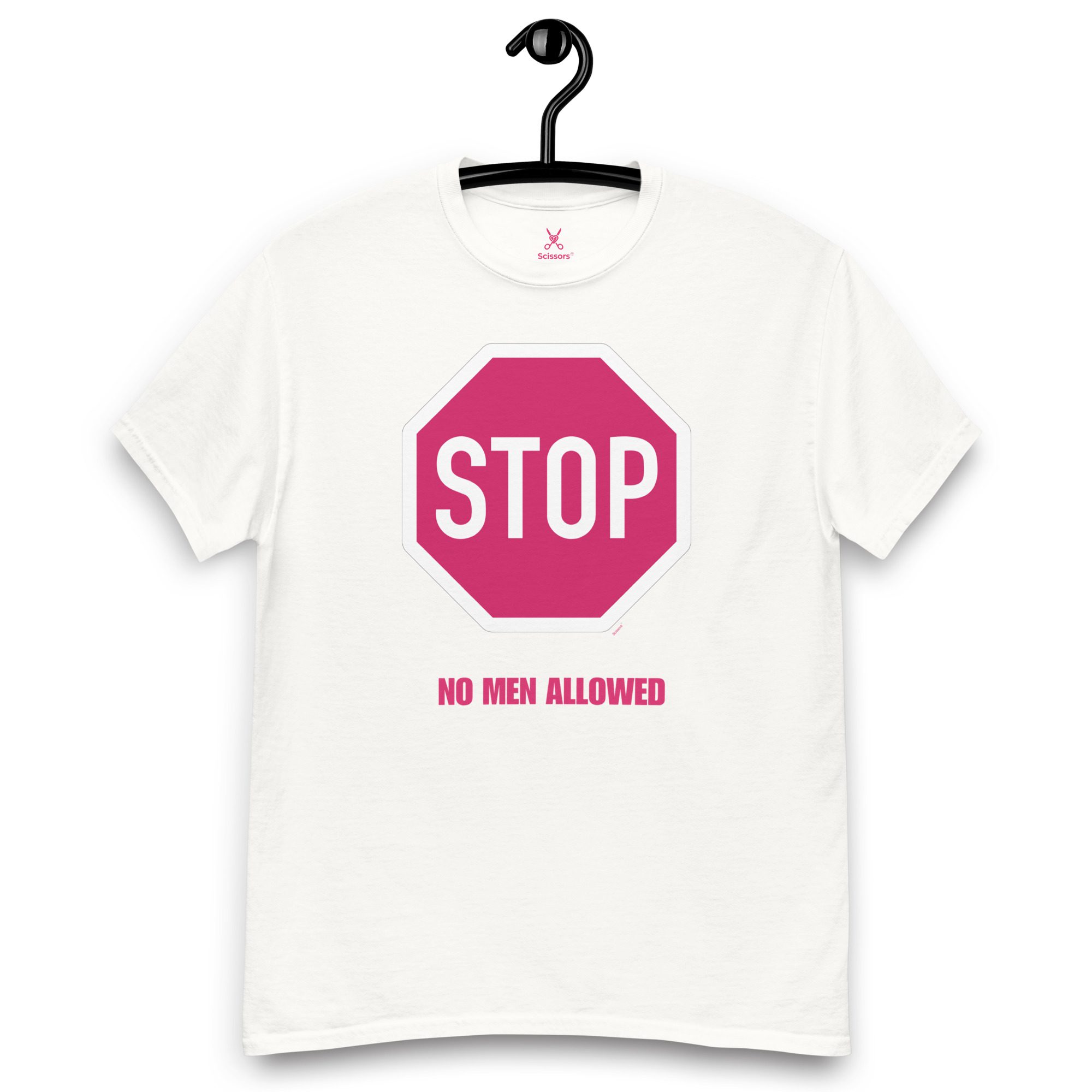 Camiseta STOP No Men Allowed - Imagen 7
