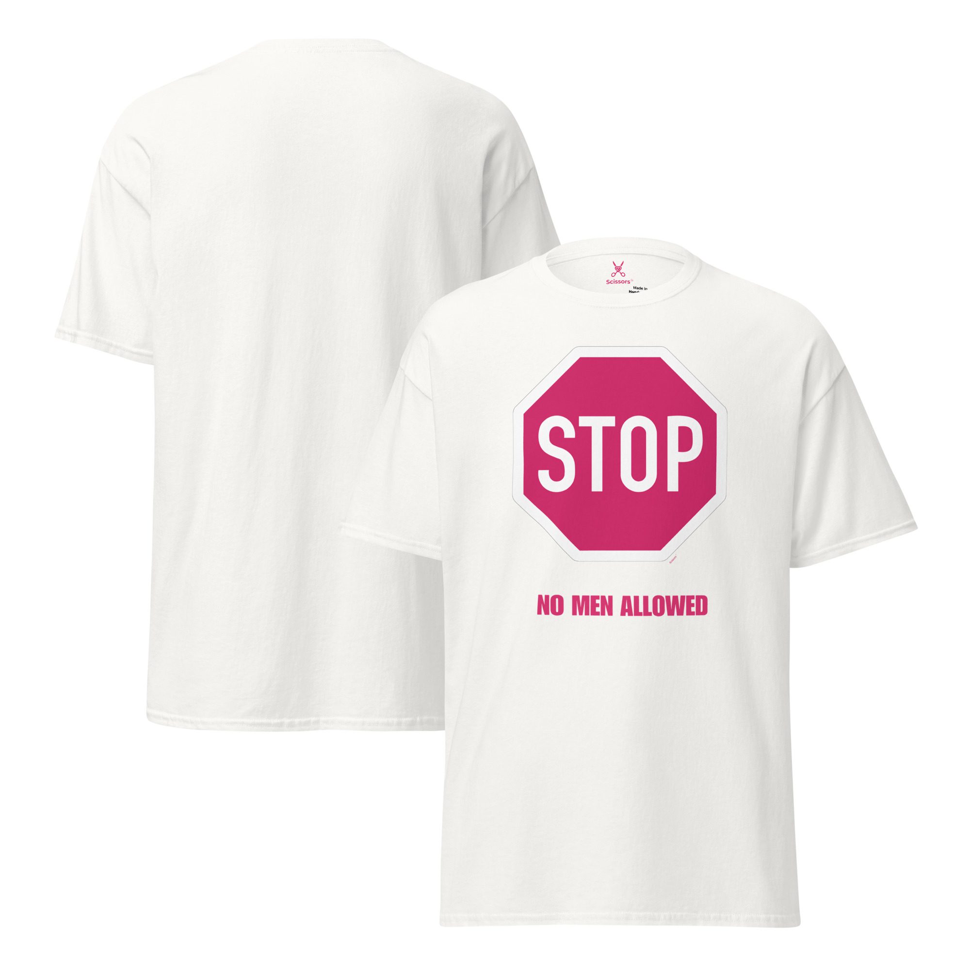 Camiseta STOP No Men Allowed - Imagen 5