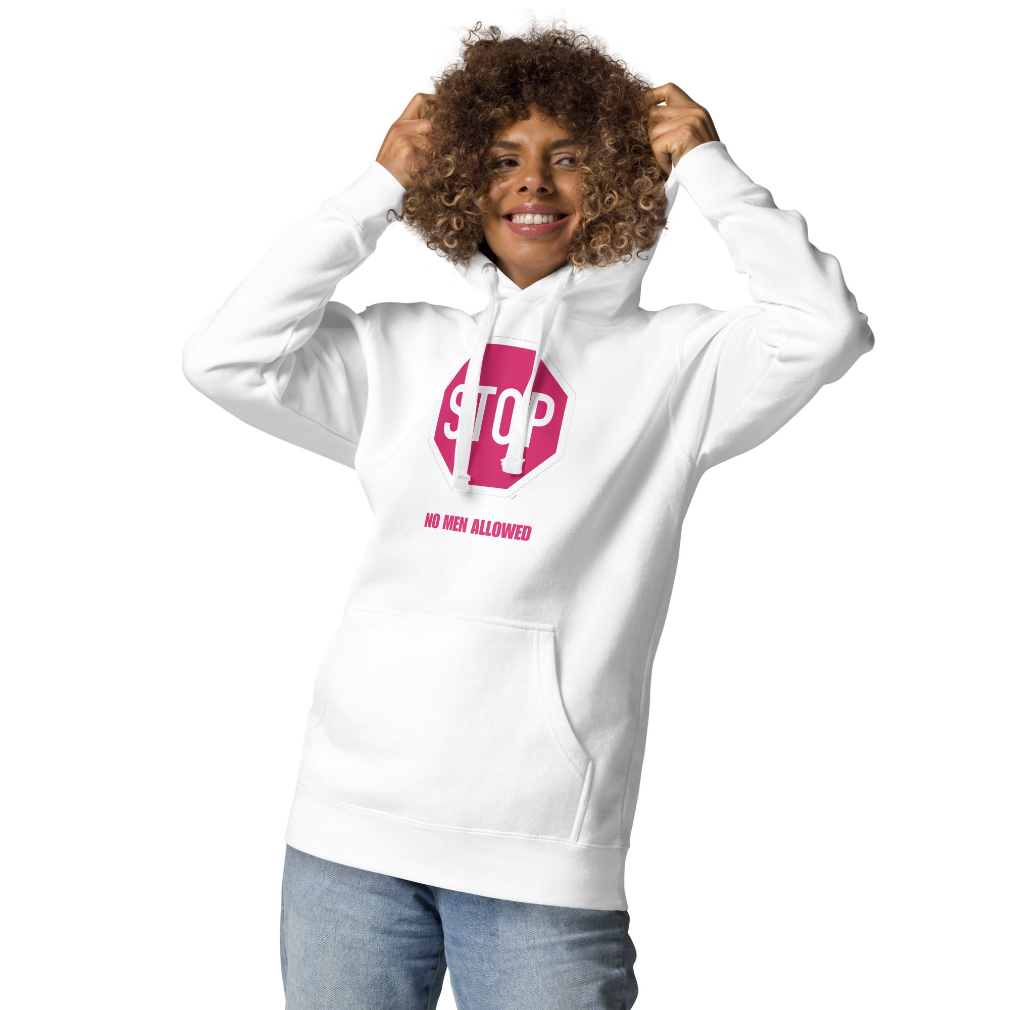 Sudadera STOP No Men Allowed - Imagen 6