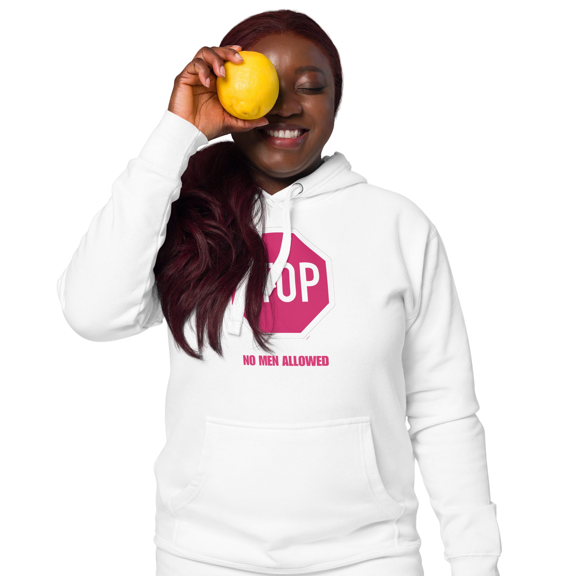 Sudadera STOP No Men Allowed - Imagen 7