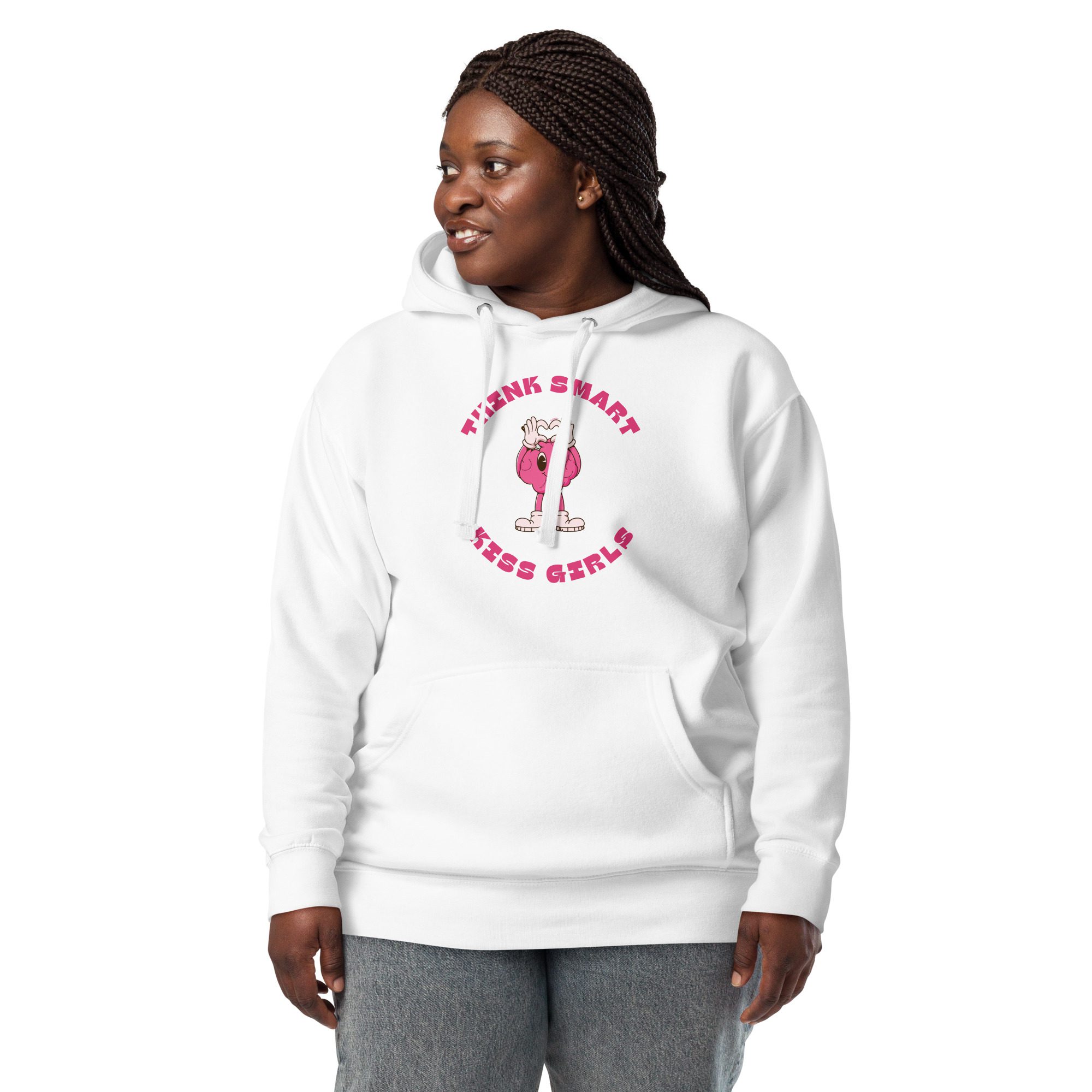 Sudadera Think Smart Kiss Girls - Imagen 7
