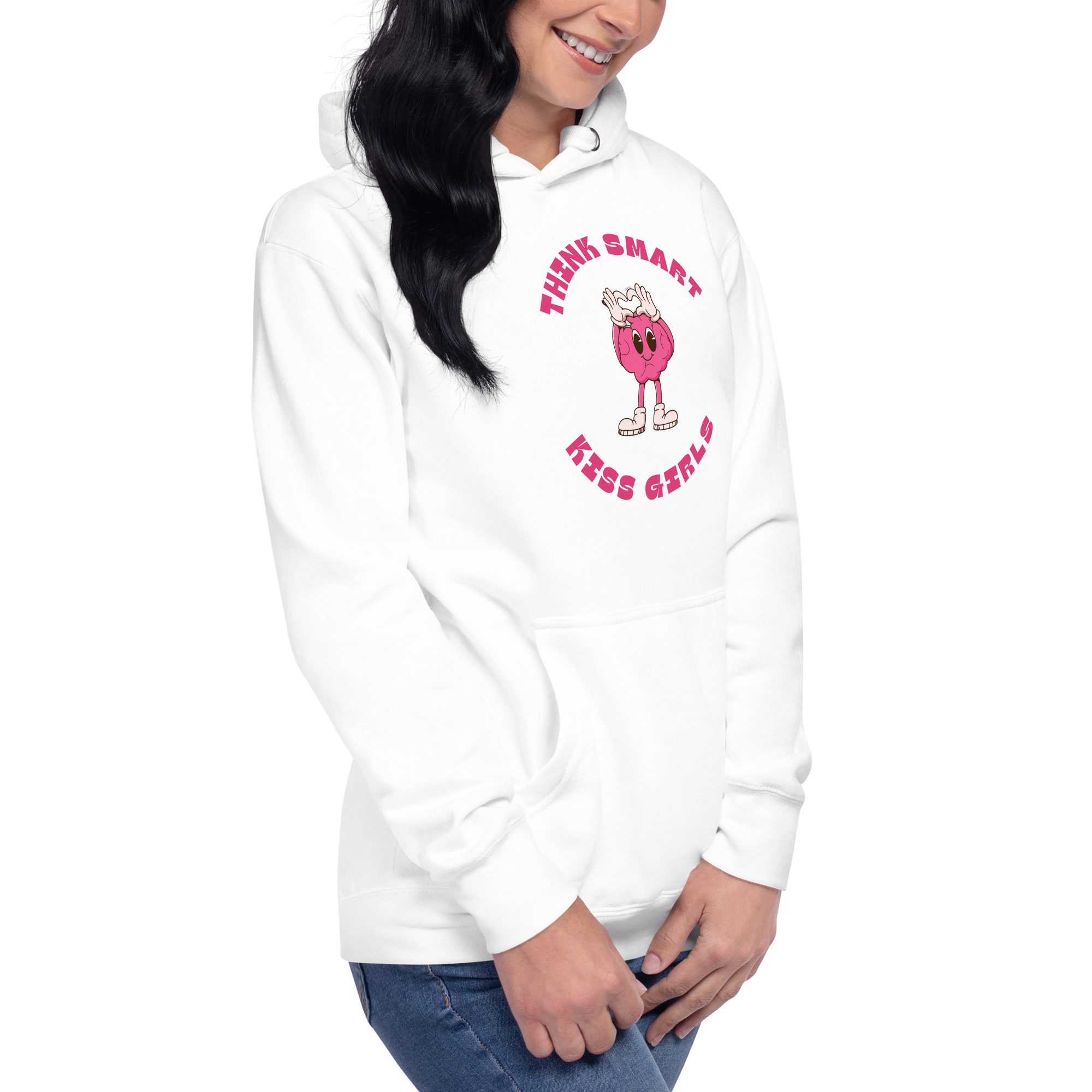 Sudadera Think Smart Kiss Girls - Imagen 6